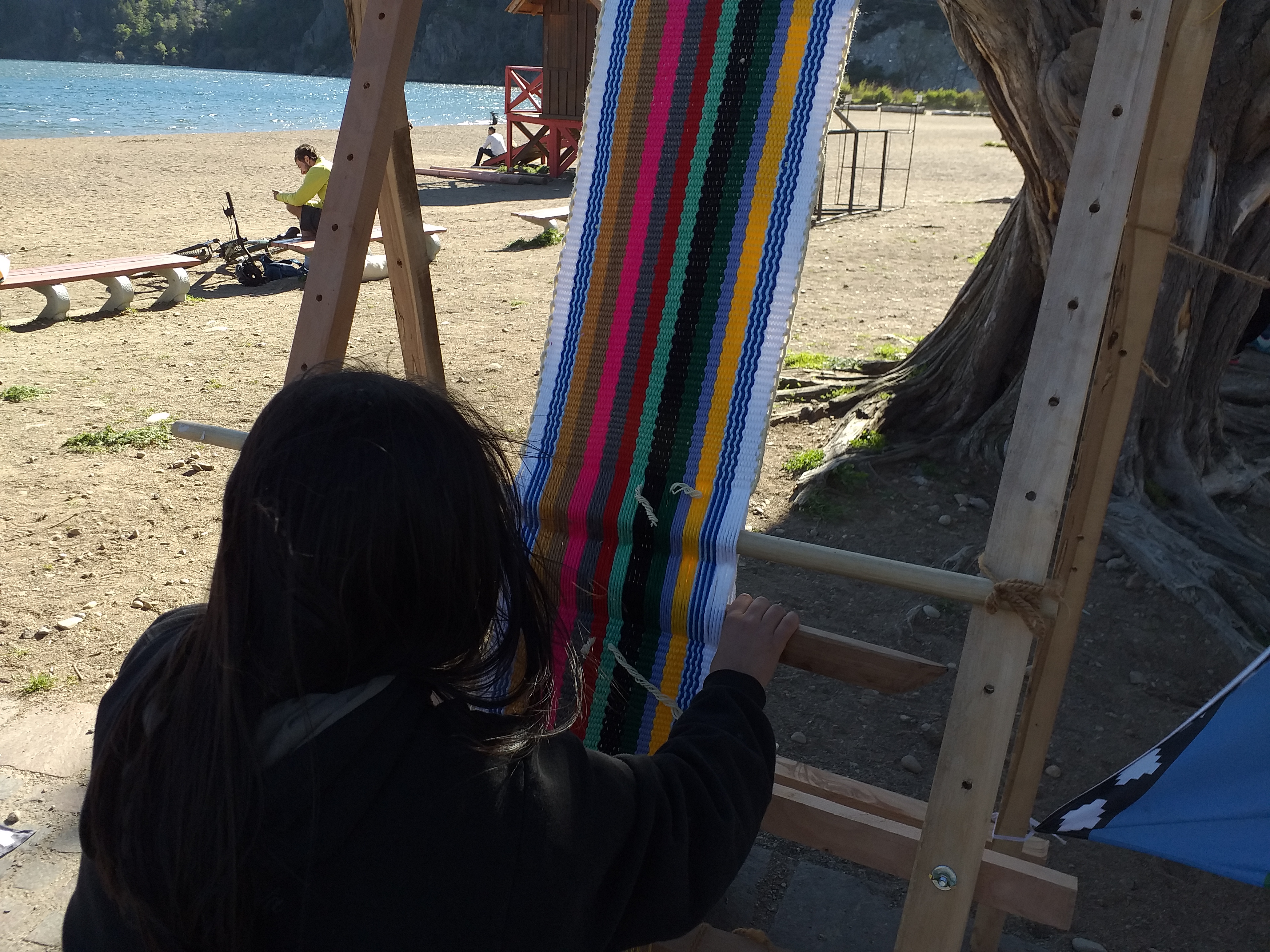 Mujeres Mapuches tejen un camino de un kilómetro | VA CON FIRMA. Un plus sobre la información.